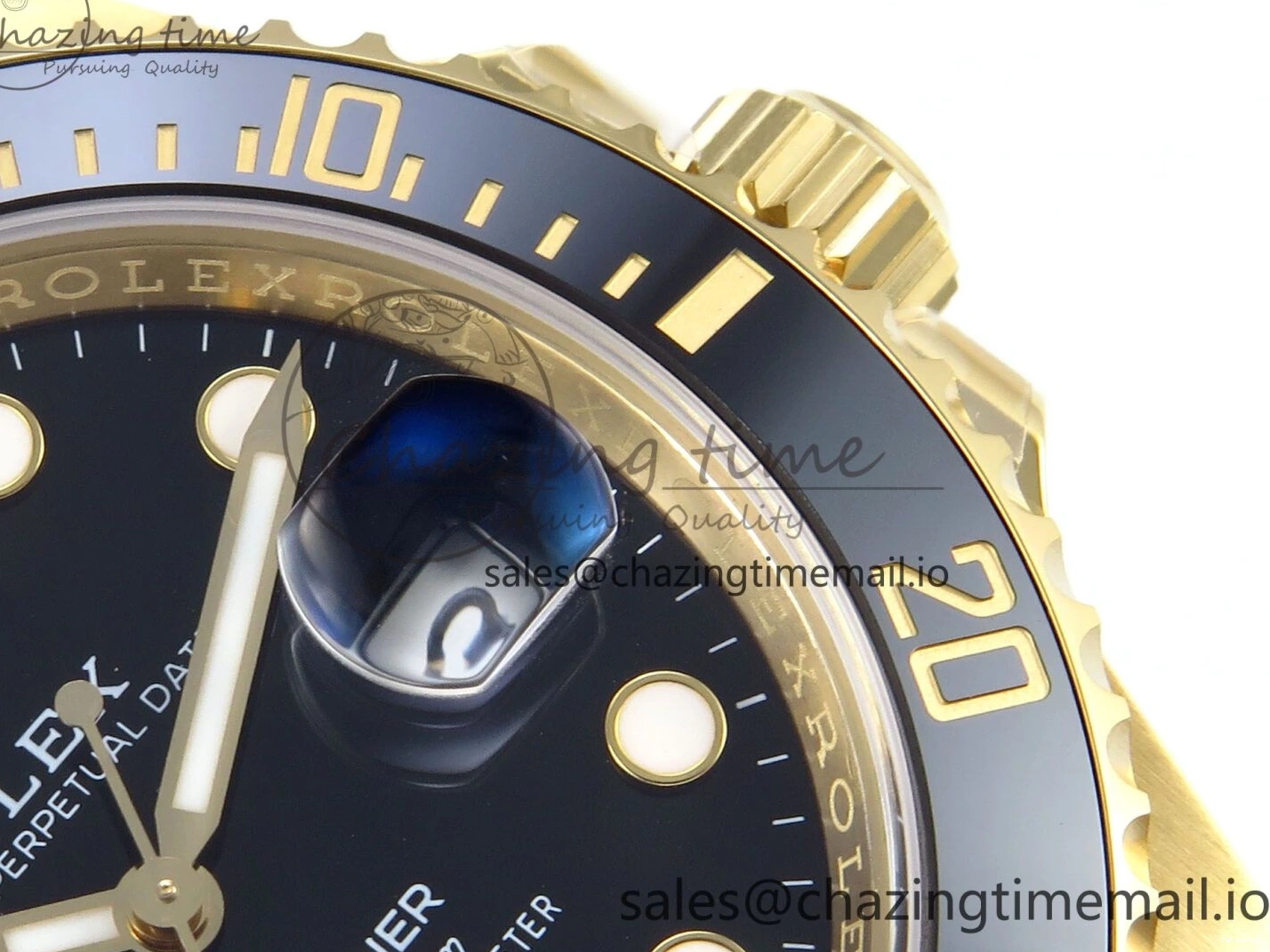 Black Bracelet 904L 126618 Best LN 1:1 Ceramic YG Submariner THBF Edition SH3235 41mm on 0102